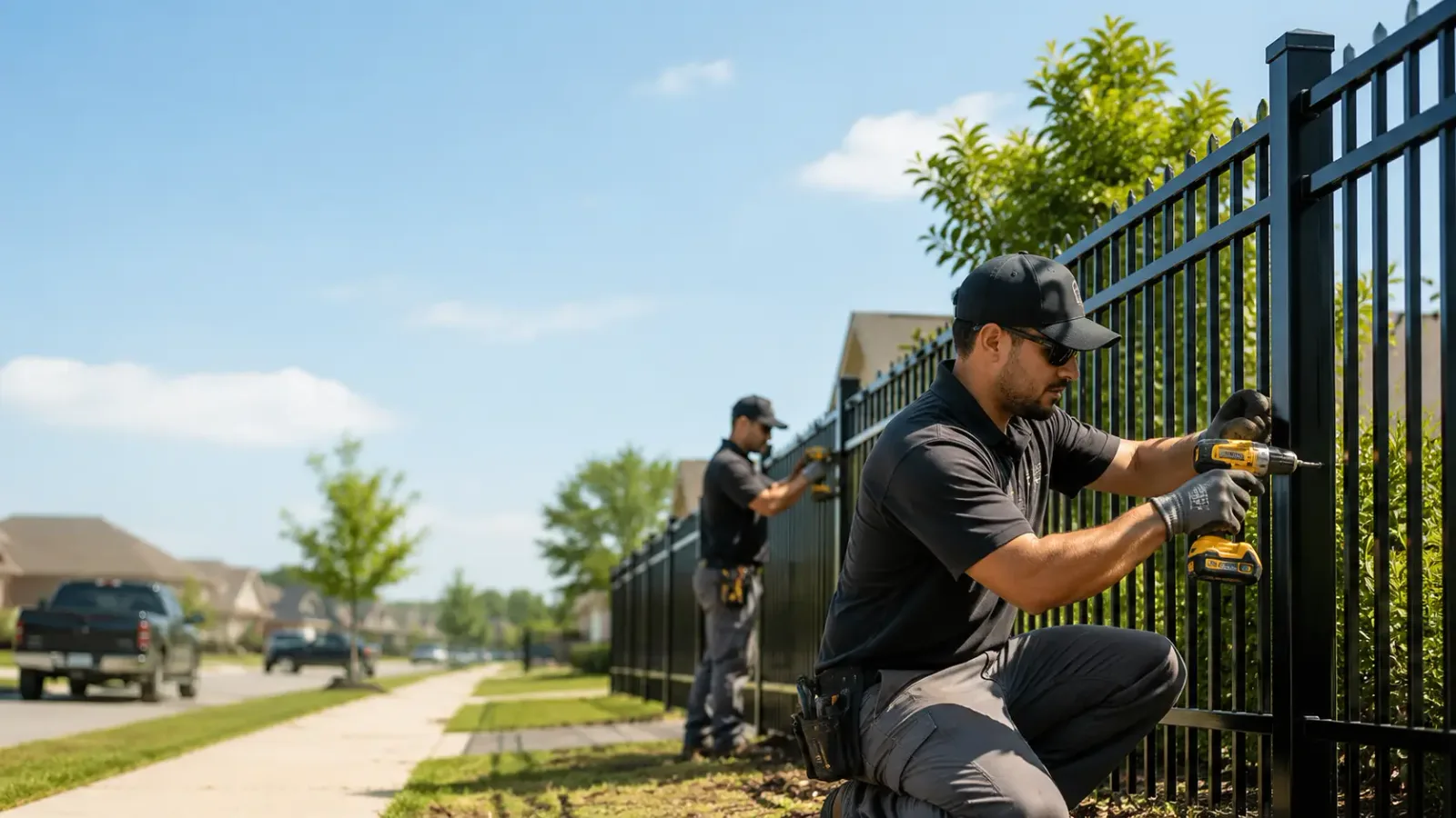 Metal Fence Installation in Morriston, FL